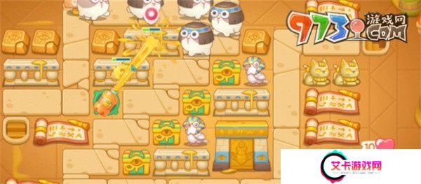 《保卫萝卜4》法老归来第119关通关攻略
