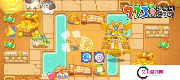《保卫萝卜4》法老归来第120关通关攻略