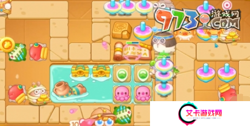 《保卫萝卜4》法老归来第107关通关攻略