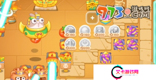 《保卫萝卜4》法老归来第112关通关攻略