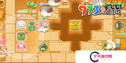 《保卫萝卜4》法老归来第110关通关攻略