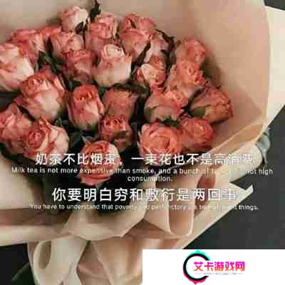 奶茶并不比烟贵一束花也不是高消费图片